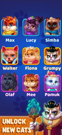 Game screenshot Cat Heroes - Match 3 Puzzles hack