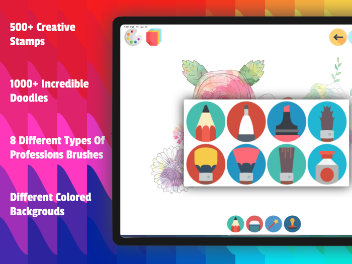 Drawing Pad for Procreate apps