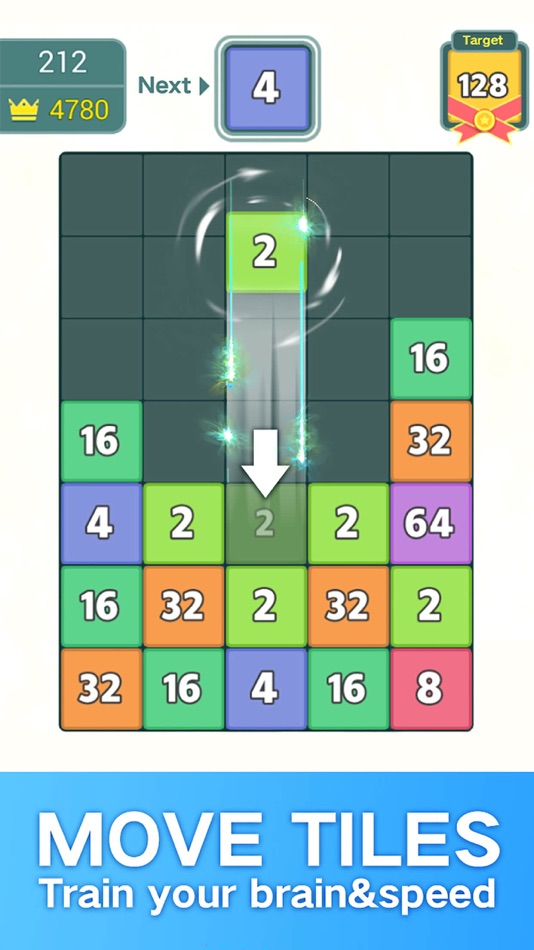 #1. NumDrop - Number Puzzle Games (iOS) 由: 骏 黄