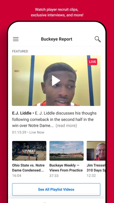Buckeye Report Screenshot