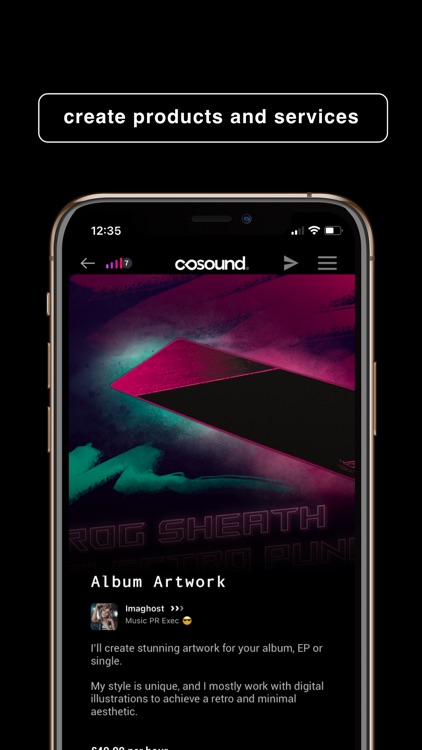 Cosound: A music industry app screenshot-4