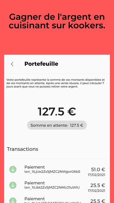Kookers : cuisine authentique Screenshot