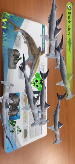 Game screenshot Shark Story - ARnJoy AR북 시리즈 apk