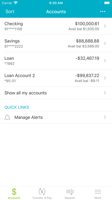 My Mid Carolina CU Mobile Screenshot