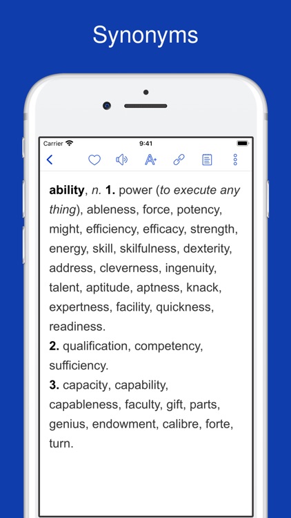 English paraphrases for TOEFL