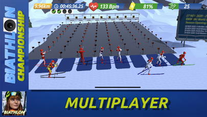 Screenshot #3 pour Biathlon Championship Game