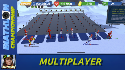 Biathlon Championship Game Screenshot