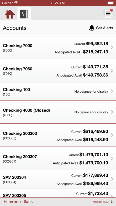 Enterprise Bank Omaha Business Screenshot