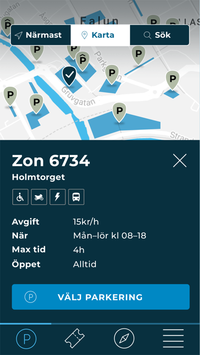 Faluappen Screenshot