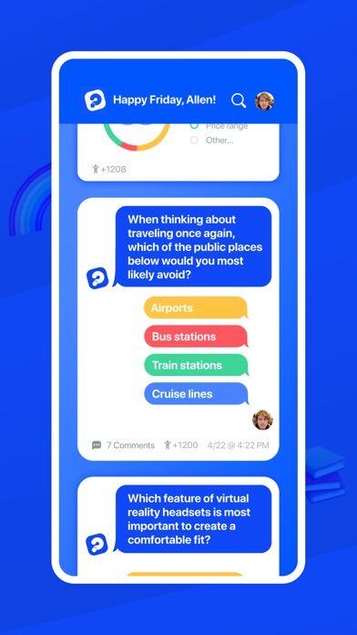 Pinion - Daily Polls Screenshot