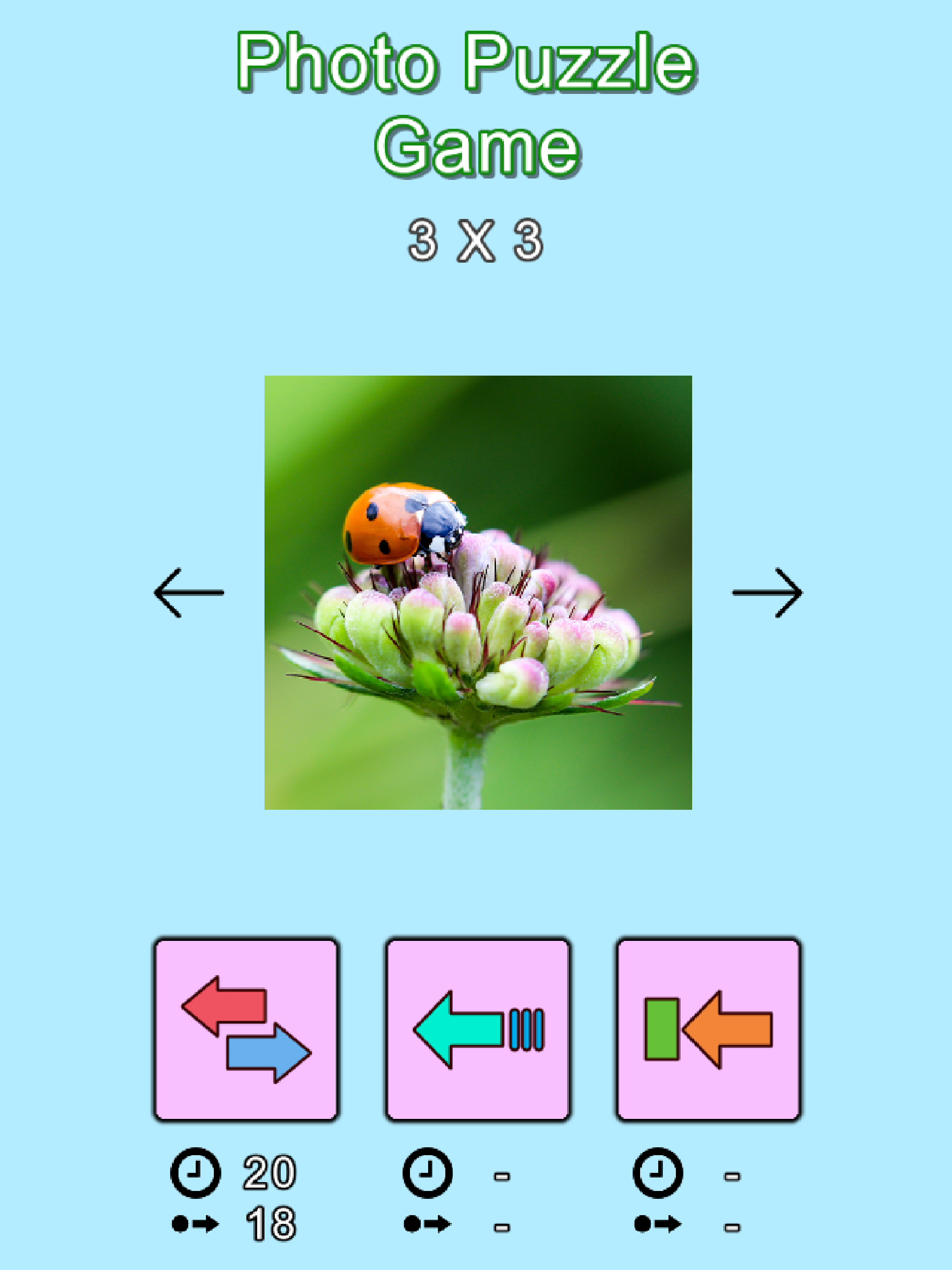 Photo Logic Game
