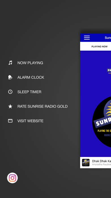 Sunrise Radio Gold Screenshot