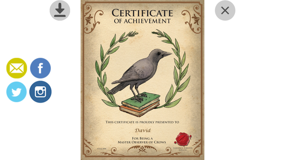 #10. Crow Scientist (iOS) 由: IdeateGames
