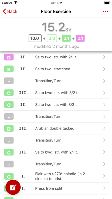 Men's Routiner Screenshot