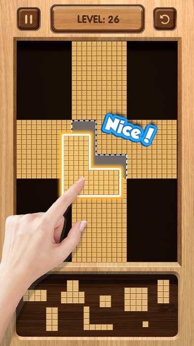 Wood Blast: Fill Up Cube Crush Screenshot