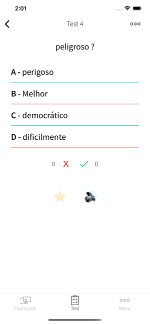 Spanish Portuguese Flashcards(圖5)-速報App