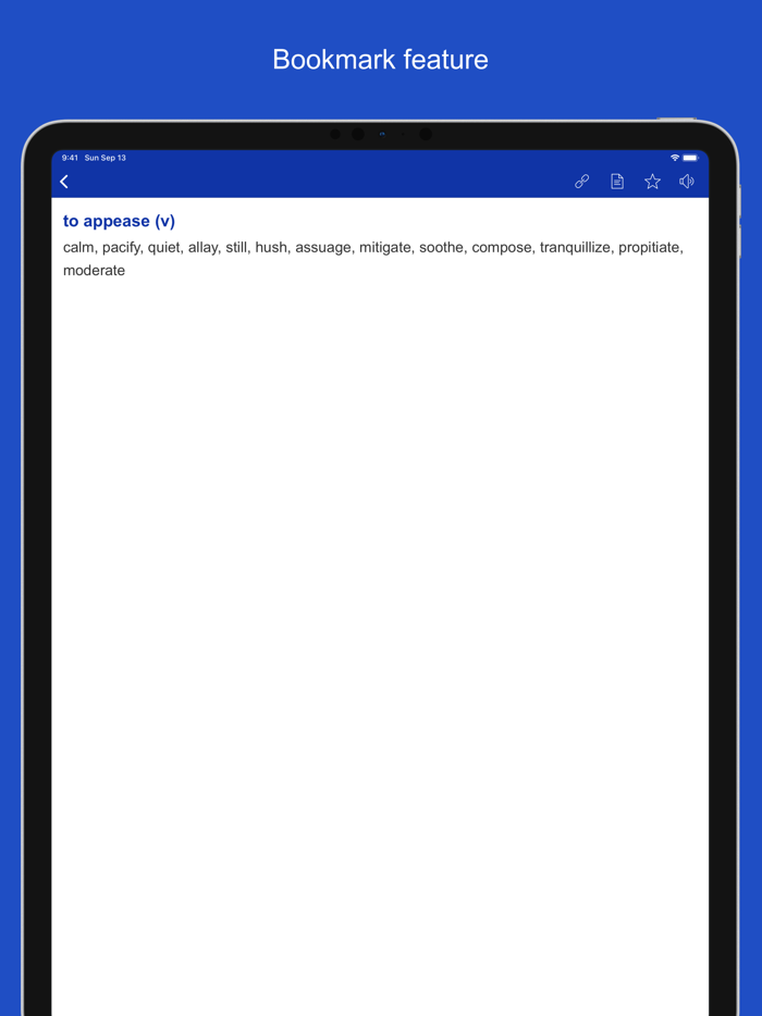 English Synonym Flashcards