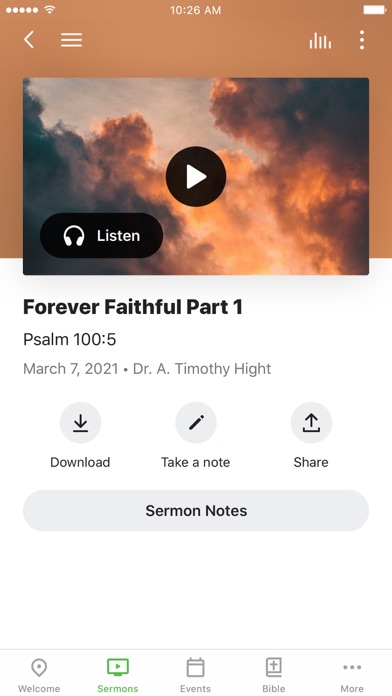 GraceLife Baptist Church Screenshot