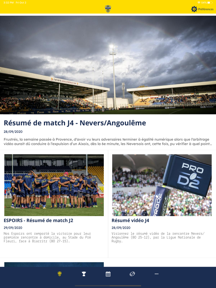 USON NEVERS RUGBY OFFICIEL