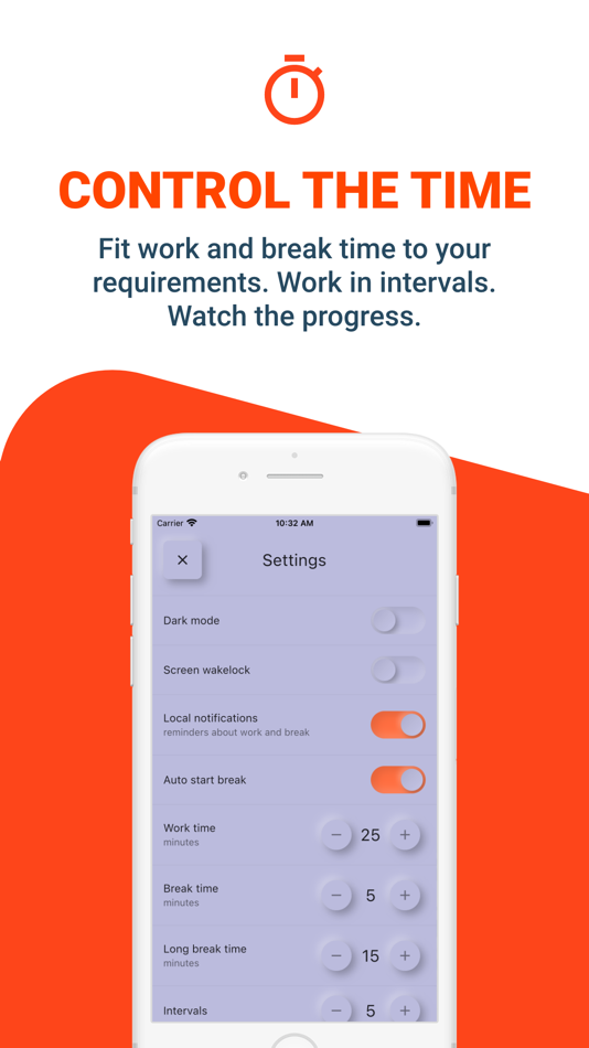 #2. Awesome Pomodoro Simple Timer (iOS) 게시자: Tres Comas sp. z o.o.