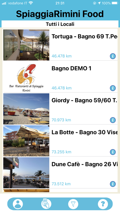 SpiaggiaRimini Food Screenshot