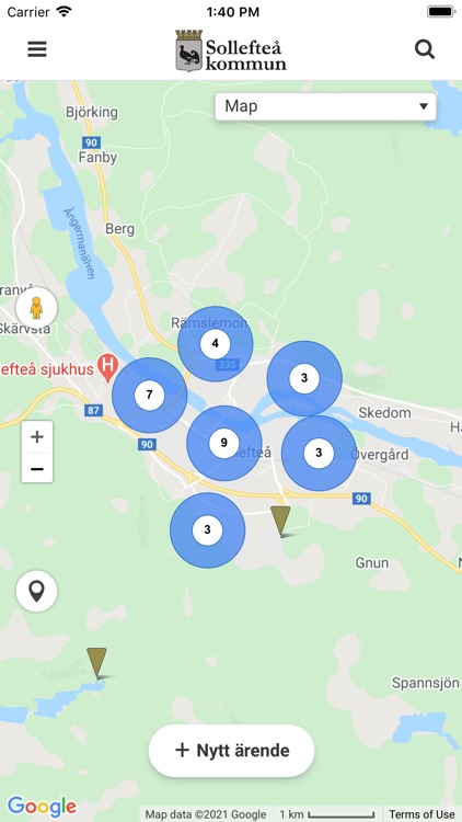 Felanmälan Sollefteå kommun