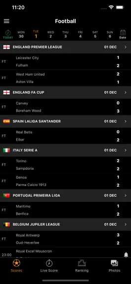 Game screenshot LiveScore Football TV mod apk