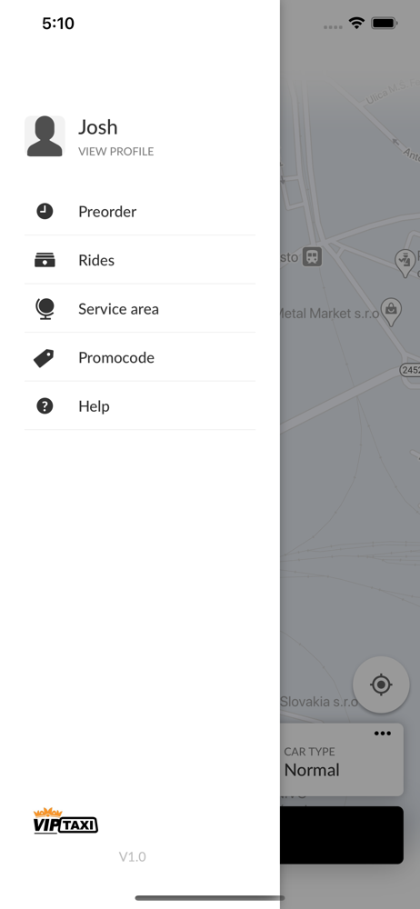 VIP Taxi Zvolen screenshot 3