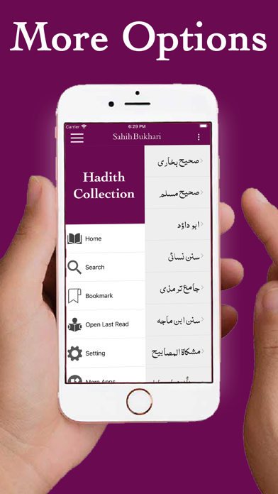 Hadith Collection English Urdu Screenshot