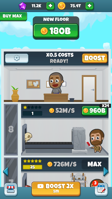 Time Factory Inc - Idle Tycoon Screenshot