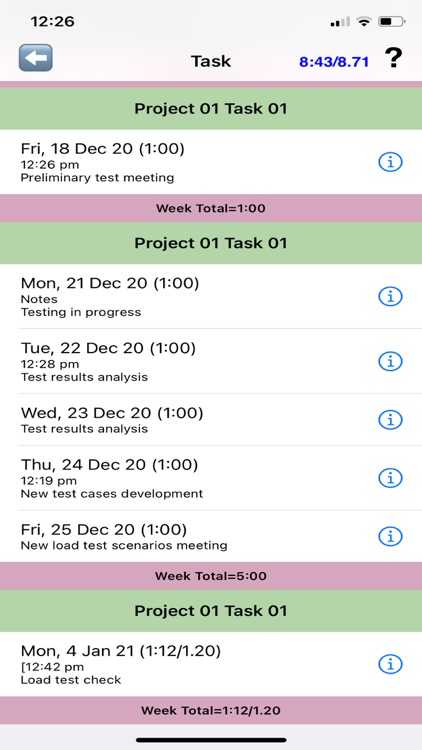 Tap Task Timer screenshot-3