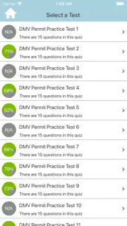 dmv permit : practice test iphone screenshot 2