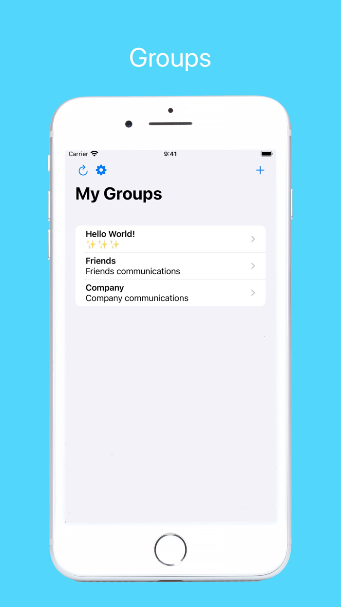 Tomodachi SNS Groups
