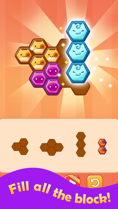 Hexa Puzzle Tangram Game Screenshot