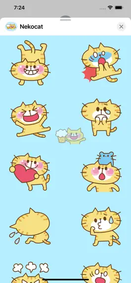 Game screenshot Nekocat Stickers mod apk