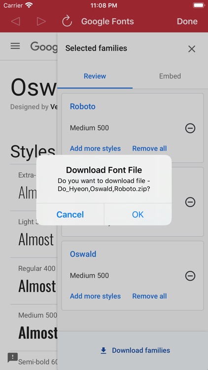 Custom Fonts - Font Installer screenshot-3