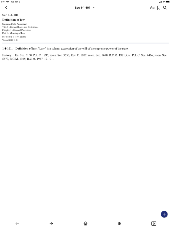 Screenshot #5 pour Montana Code Annotated