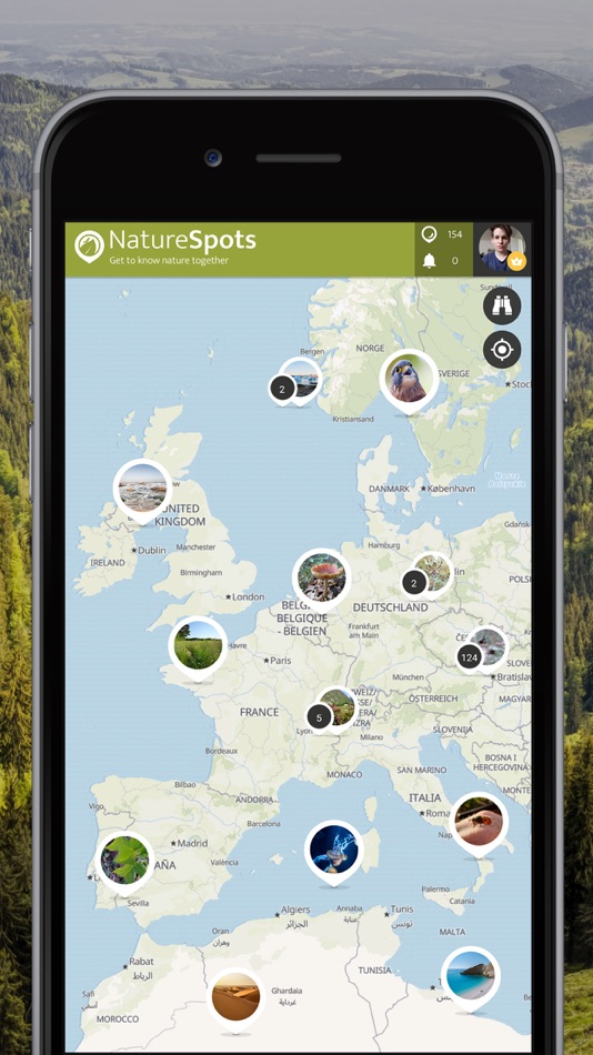 NatureSpots - observe nature - 4.0.1 - (iOS)