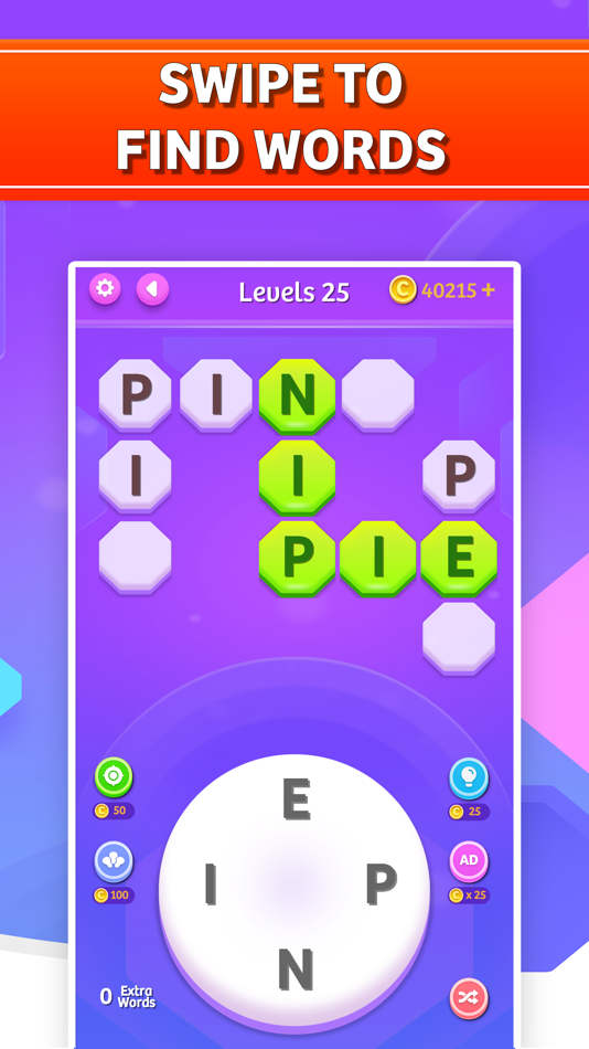 #1. Words World - Word Puzzles (iOS) By: The Appsters Ltd