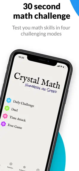 Game screenshot Crystal Math- Numbers On Speed mod apk