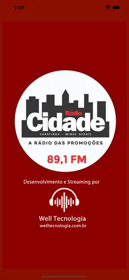 Game screenshot RADIO CIDADE FM CARATINGA MG mod apk