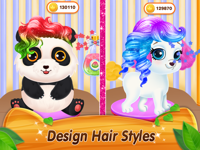 Jungle Animal Beauty Salon