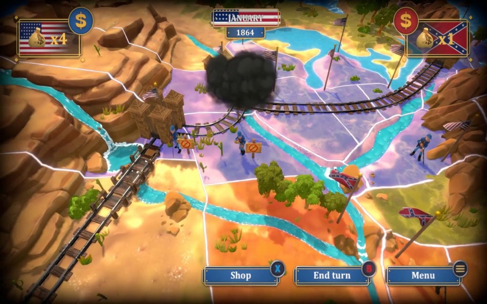 #4. The Bluecoats North & South (macOS) โดย: Microids