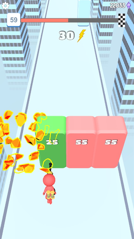 #2. Lazer Run (iOS) Podle: MARS BARS TOV