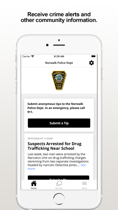 Norwalk PD Screenshot