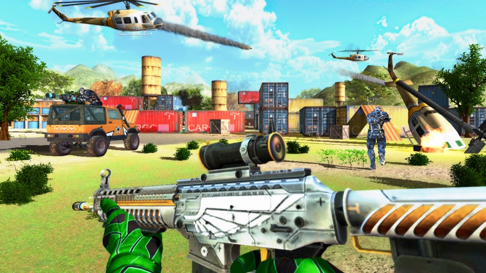 #2. Robot FPS Shoot Strike (iOS) 게시자: Muhammad Zeeshan Munawar