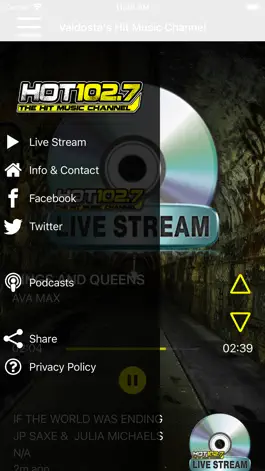 Game screenshot Hot 102.7 LIVE apk