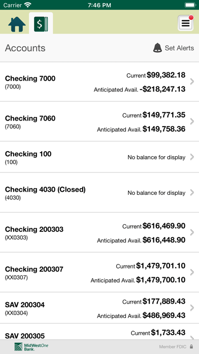 MidWestOne for Business Screenshot