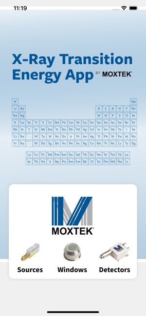 X-Ray Transition Energy App(圖1)-速報App