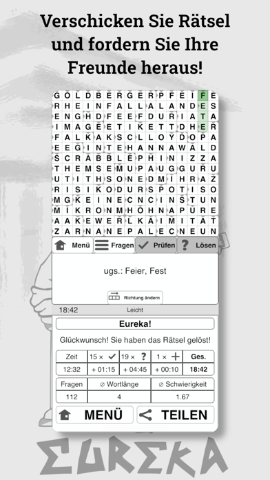 Eureka! Kreuzworträtsel Screenshot